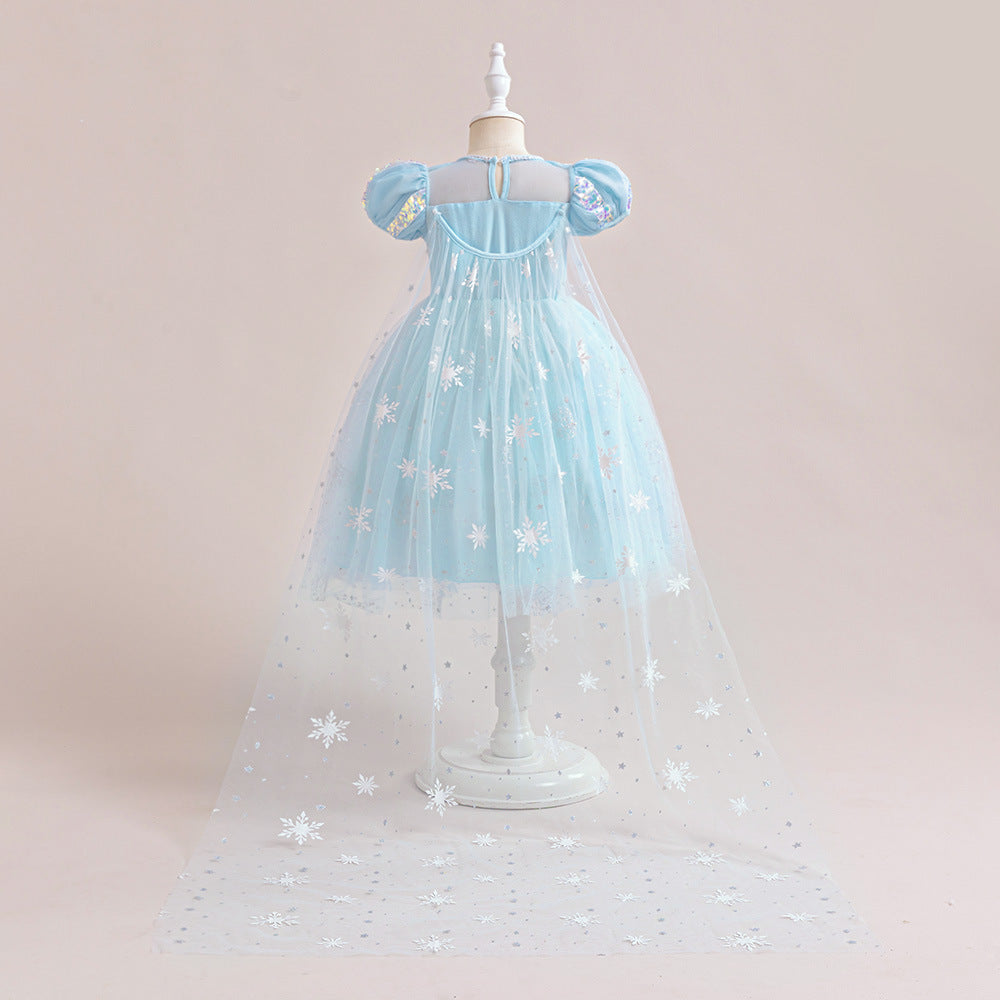 Vestido Infantil Princesa Brilhante