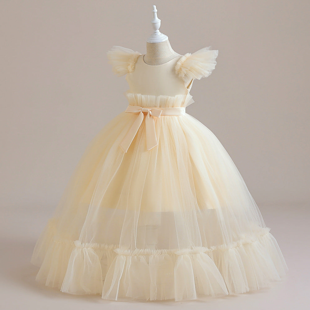 Vestido De Festa Tule Lacinho