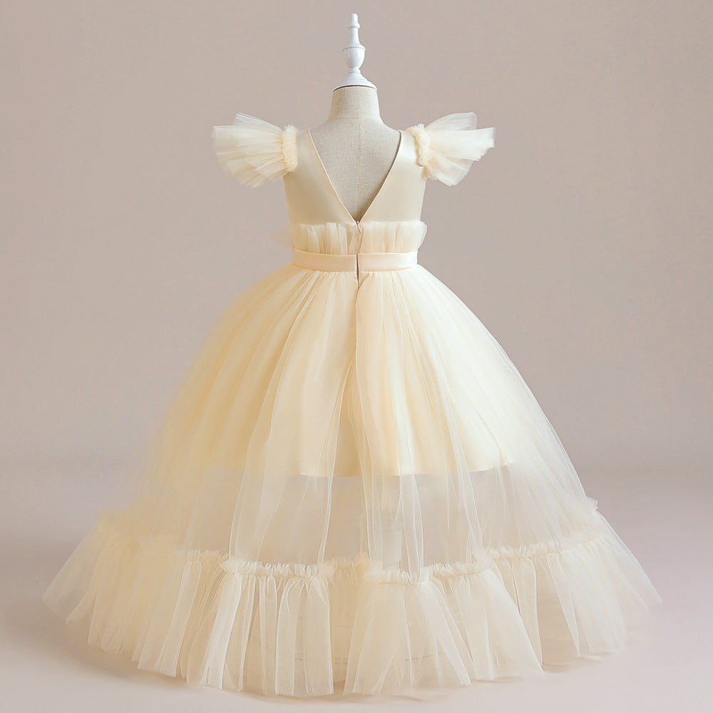 Vestido De Festa Tule Lacinho