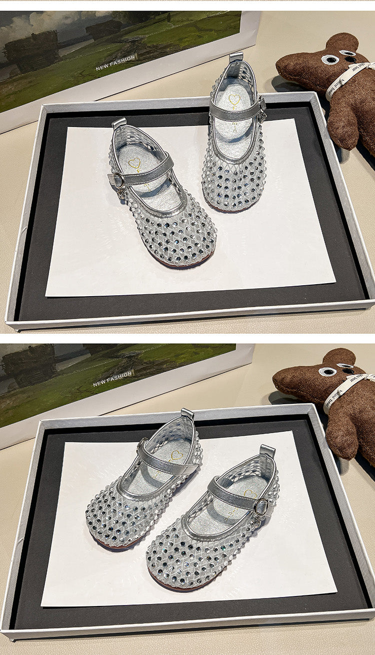 Sapato Infantil Feminino Strass