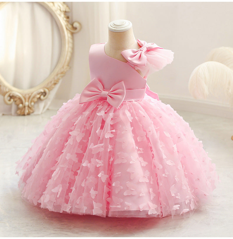 Vestido De Festa Laços e Borboletas
