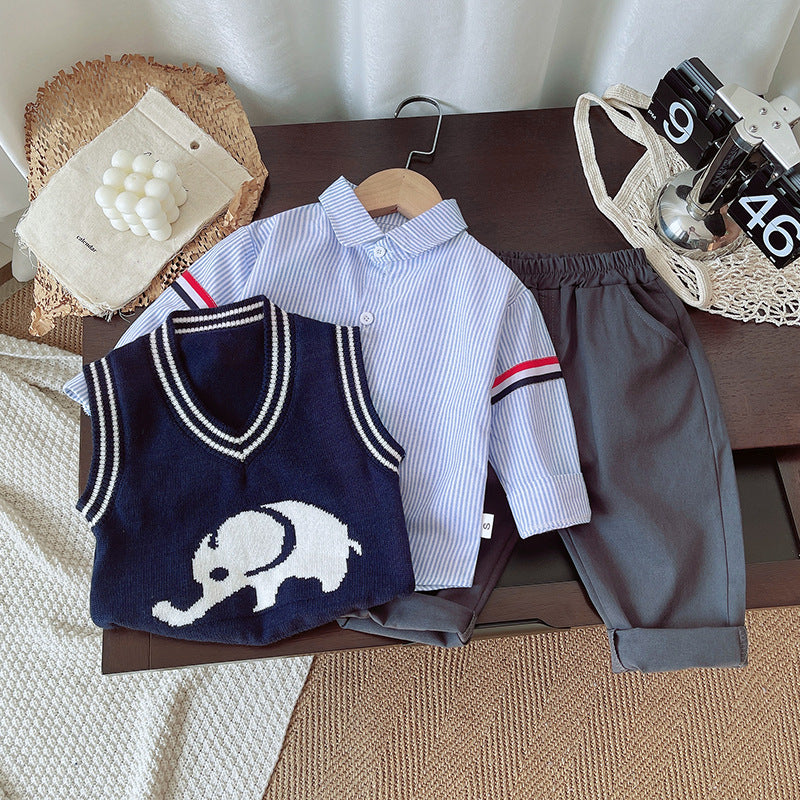Conjunto Infantil Masculino Elefantinho