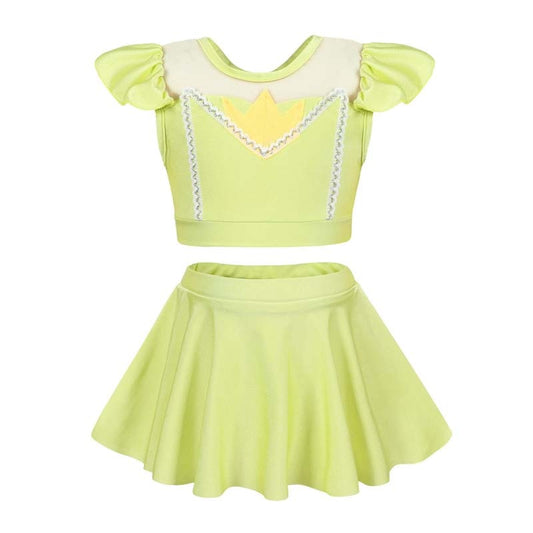 Conjunto Infantil Feminino Princesas Tiana