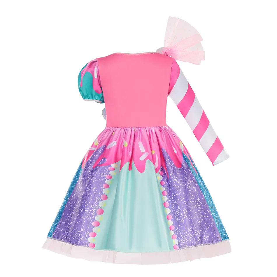 Vestido De Festa Cores Pirulito