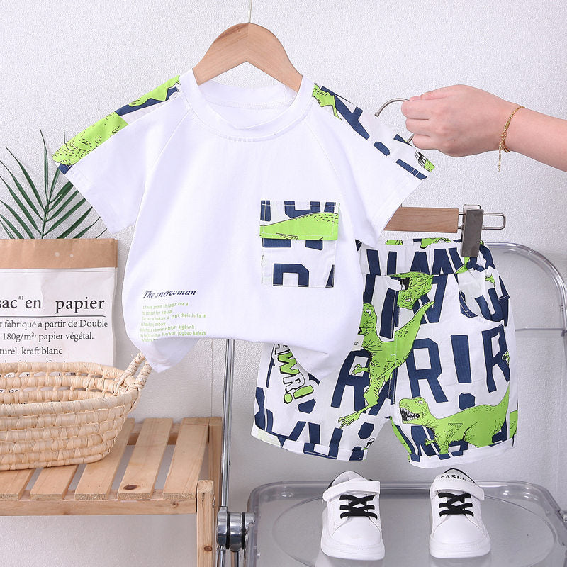 Conjunto Infantil Masculino Dinossauro