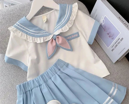 Conjunto Infantil Feminino Térninho Plíssado