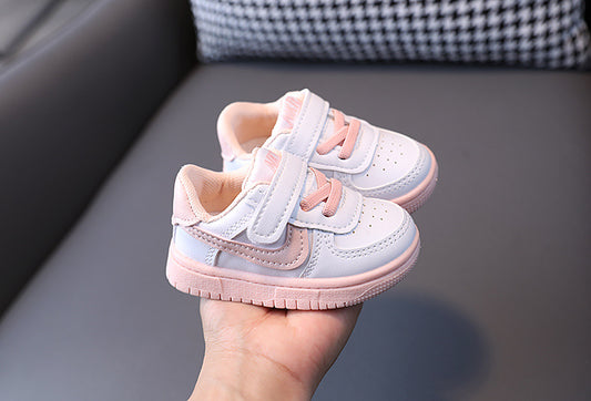 Tênis Infantil NK Velcro Rosa