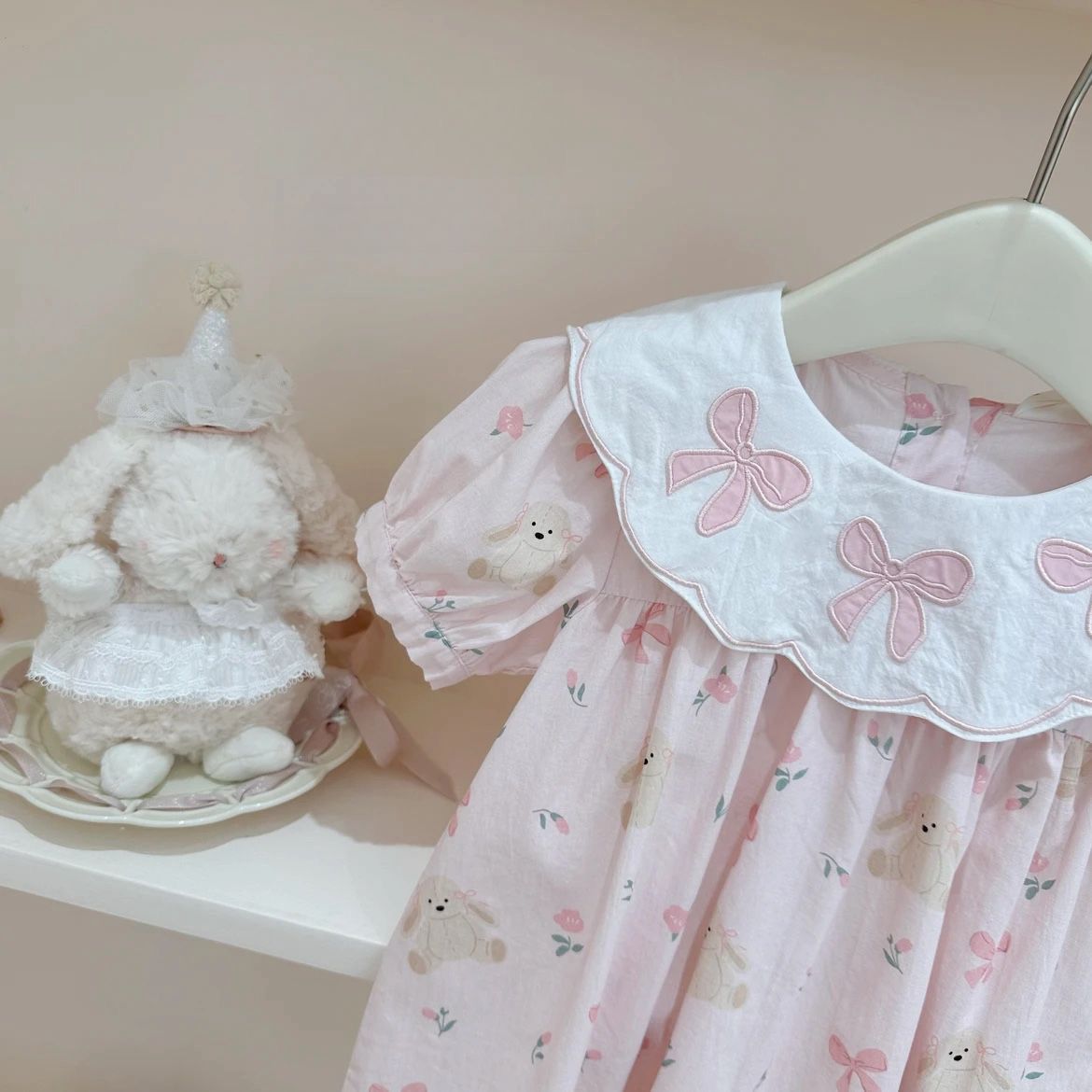 Vestido Infantil Laco Ursinhos