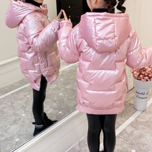 Jaqueta Infantil Acolchoada Com Capuz
