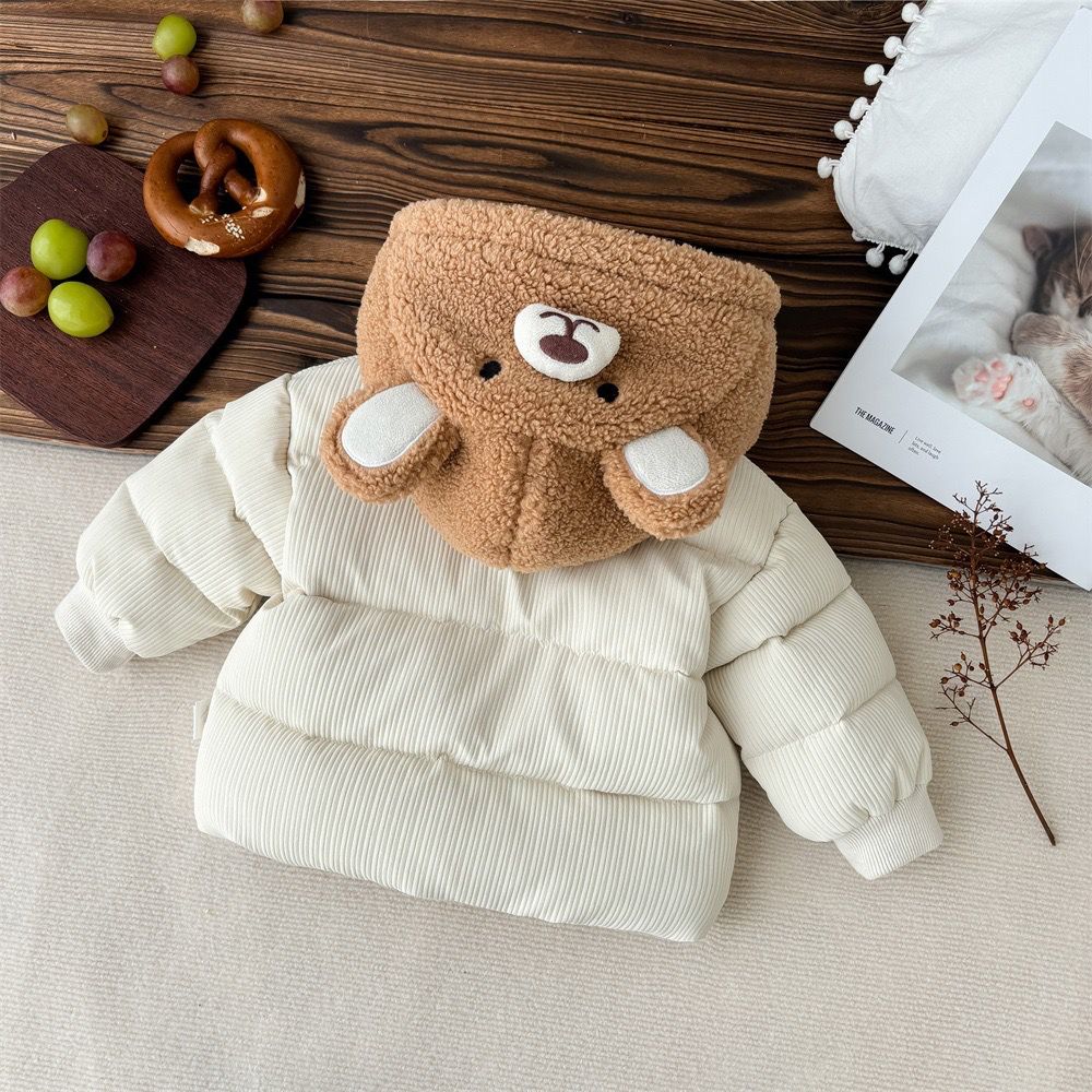 Jaqueta Infantil Acolchoada Ursinho