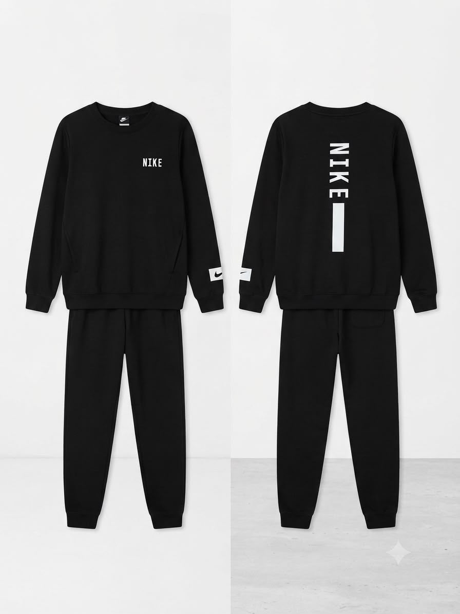 Conjunto Moletinho Preto NK