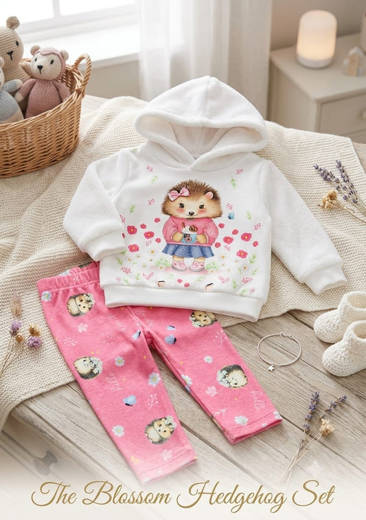 Conjunto Infantil Ouriço Florzinhas