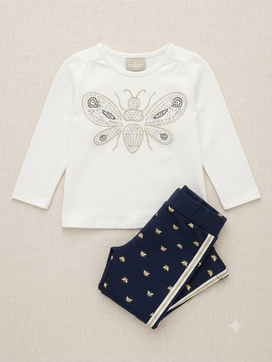 Conjunto Infantil Feminino Abelinhas