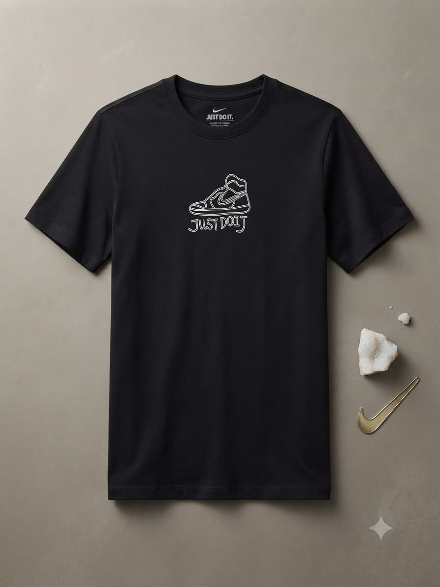 T- Shirt NK Preto