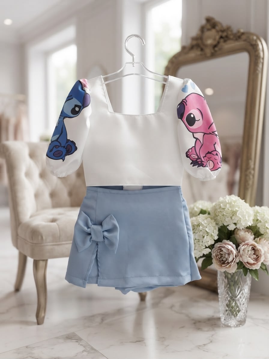 Conjunto Infantil Stitch
