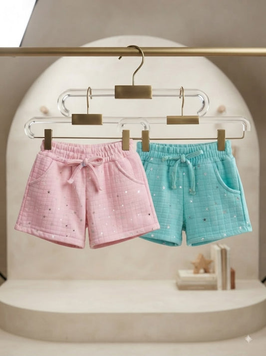 Shorts Infantil Estrelinhas