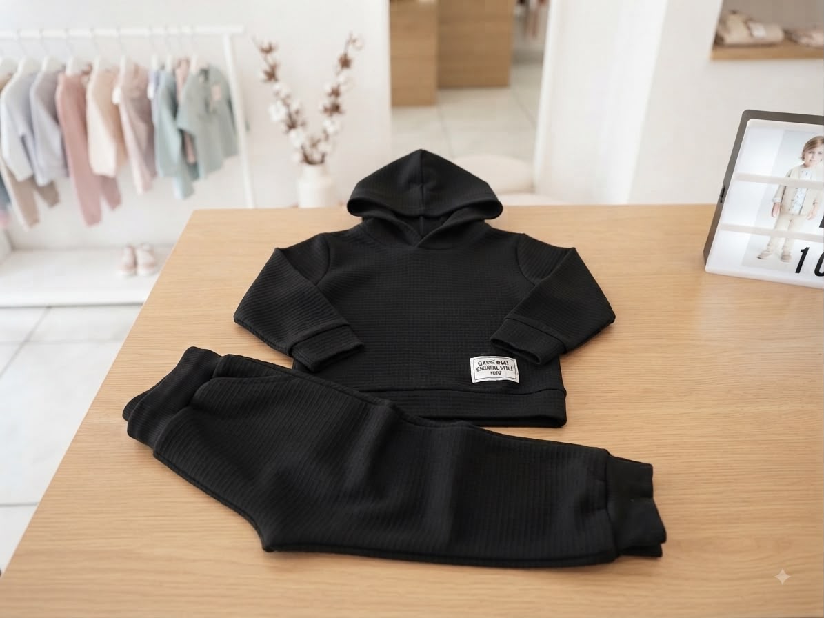 Conjunto Infantil Masculino Preto