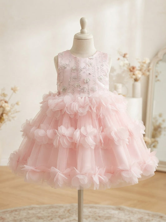 Vestido Flores Brilhante