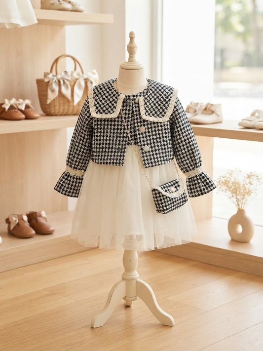 Conjunto 3 Peças Tweed
