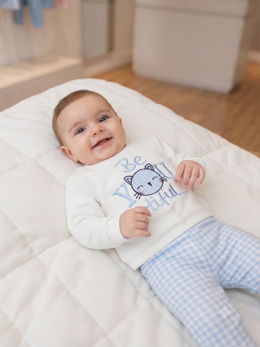 Conjunto Infantil Gatinha