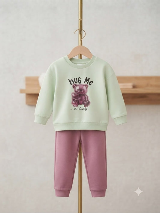 Conjunto Infantil Flanelado Ursinho
