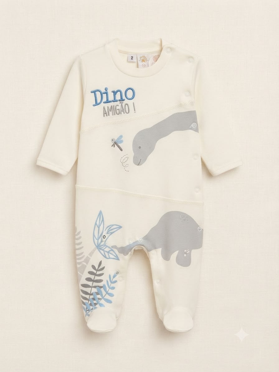 Macacão Infantil Dinossauro