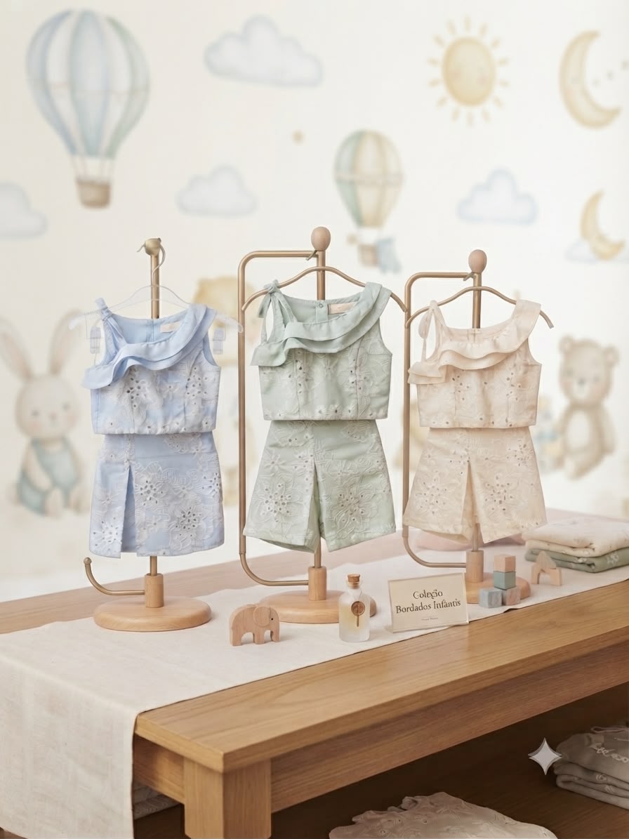 Conjunto Infantil Azul de Lese