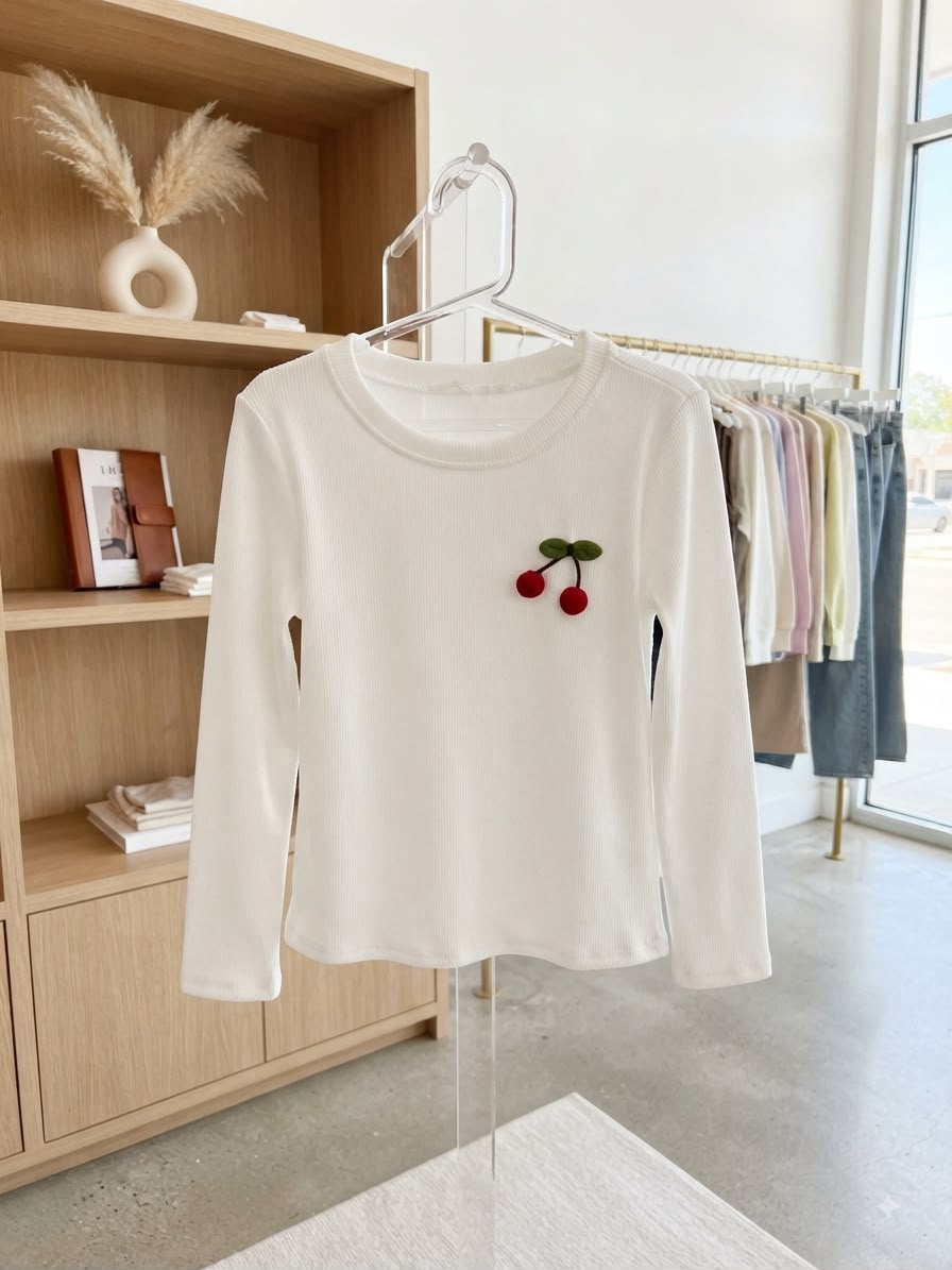 Blusinha Infantil Detalhes Pedras Brilhantes