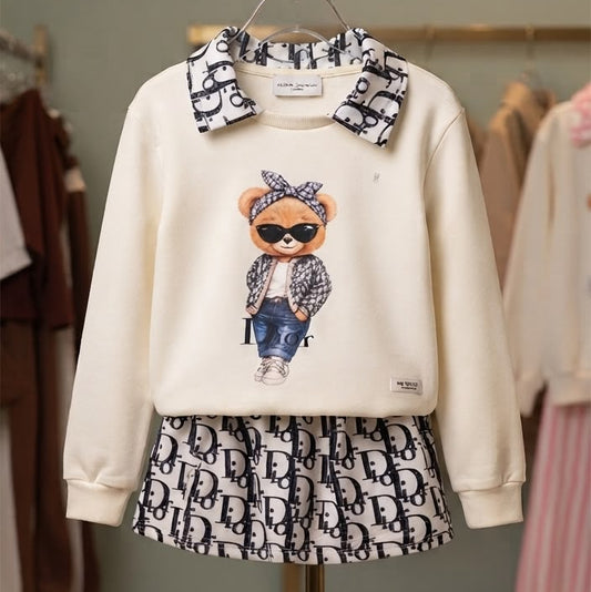 Conjunto Infantil Feminino Ursinha