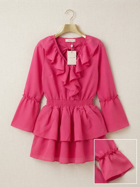 Conjunto Pink Babados