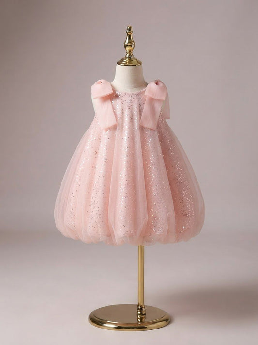 Vestido de Festa Lantejoulas Brilhante