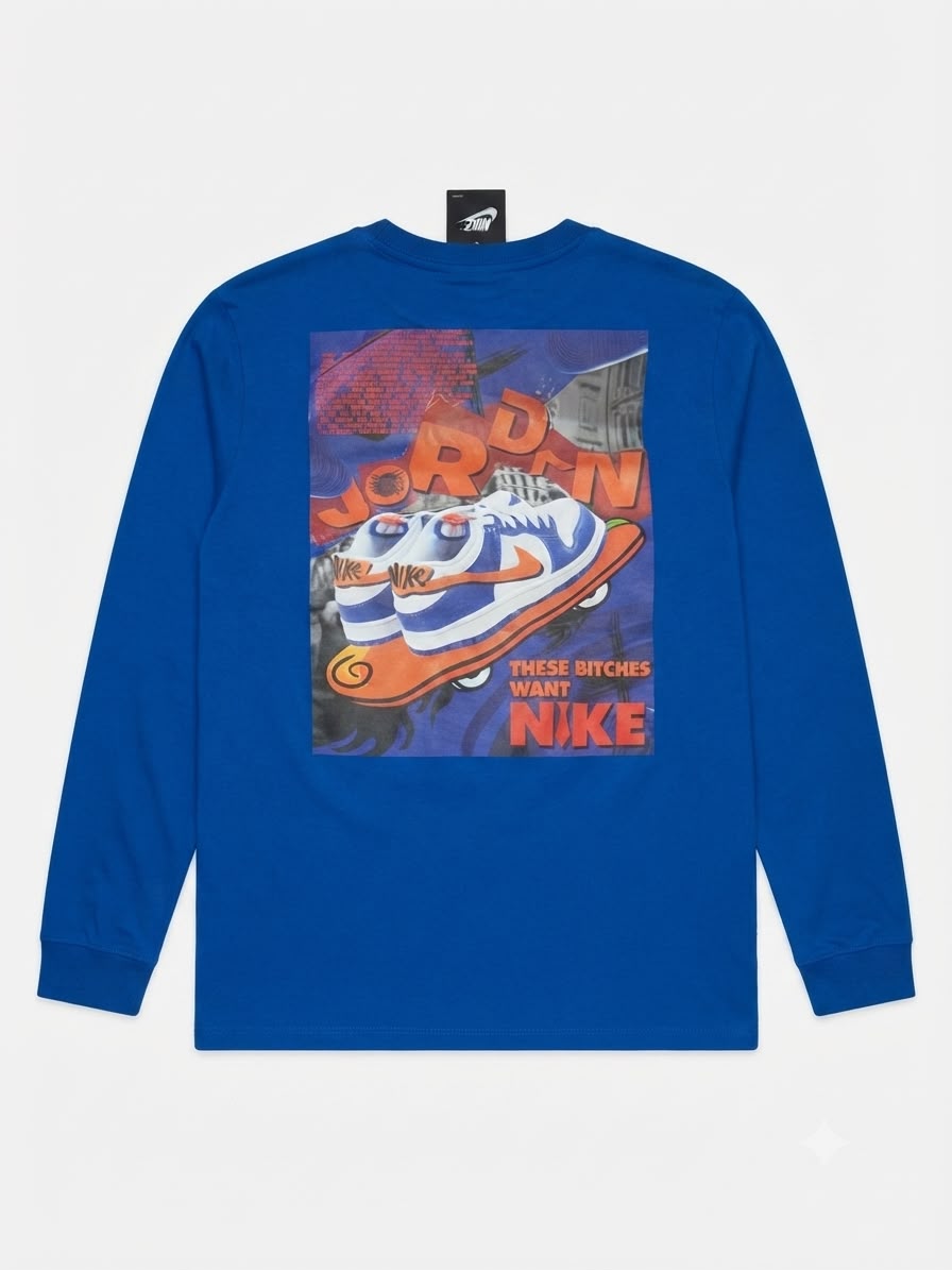 Camiseta Manga Longa NK Tênis