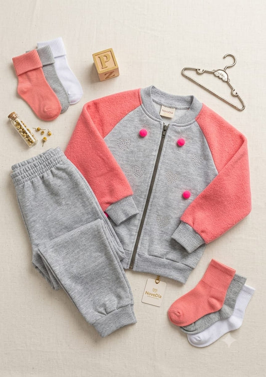 Conjunto Infantil Pom Pom