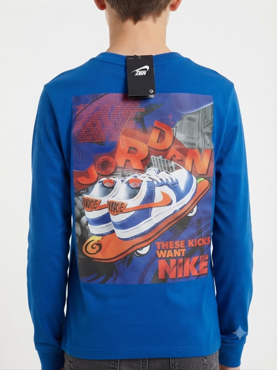 Camiseta Manga Longa NK Tênis
