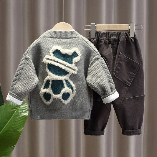 Conjunto Infantil Urso 3 Peças