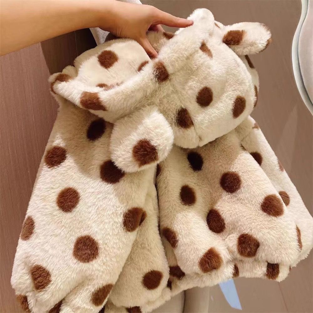Casaco Infantil Bolinhas