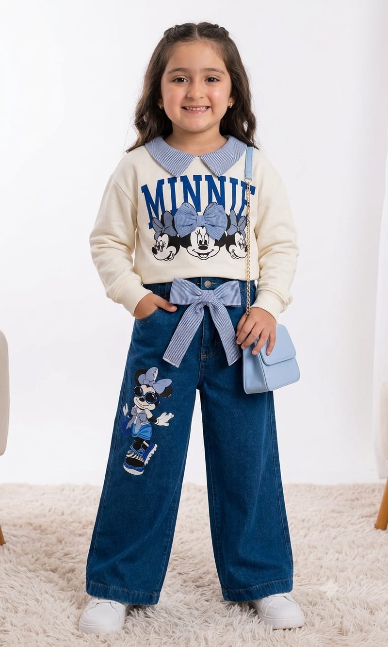 Conjunto Infantil Minnie Lacinhos