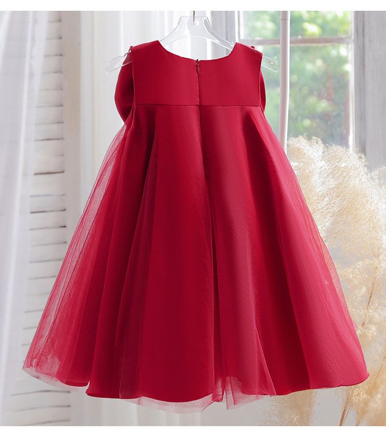 Vestido Laço e Tule