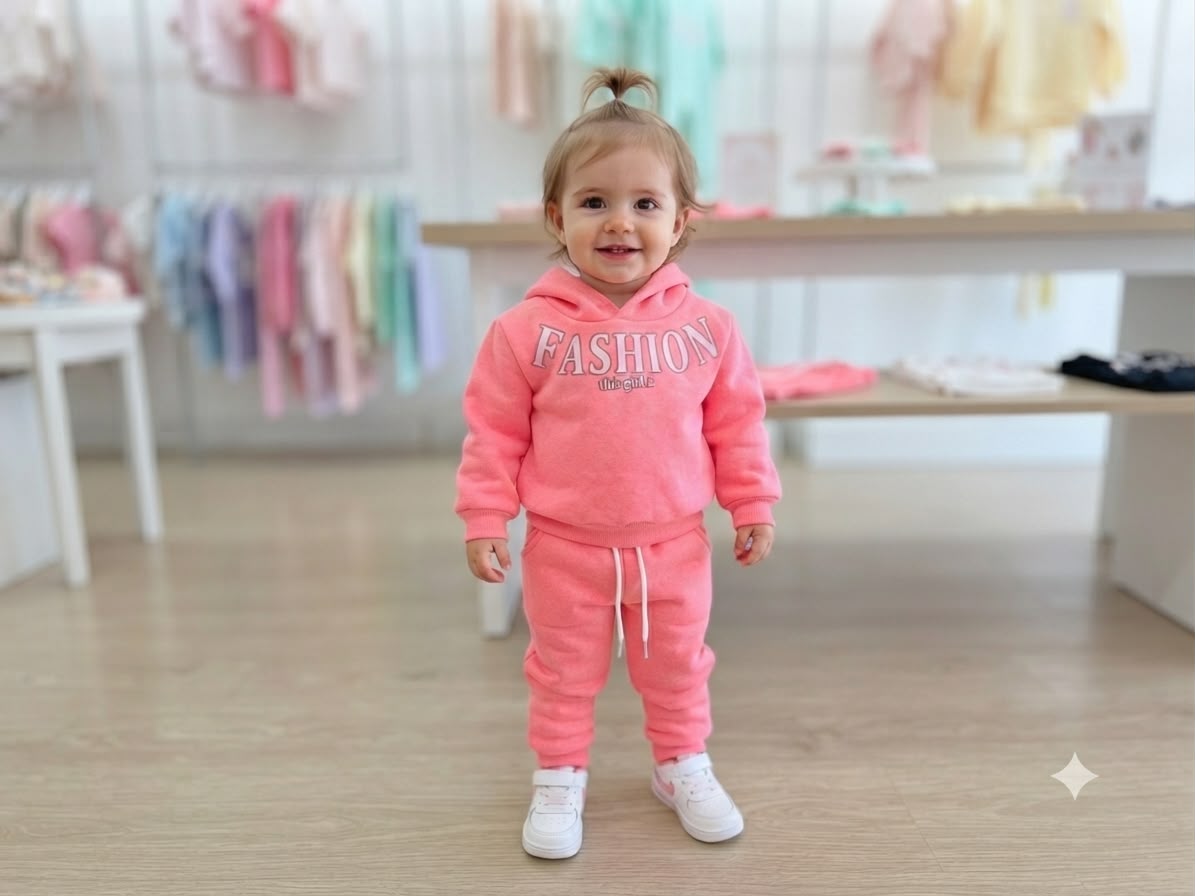 Conjunto Infantil Feminino Pink Fashion