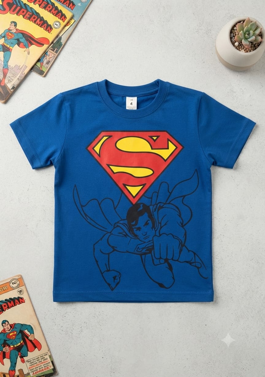 T- Shirt Infantil Masculina Heróis