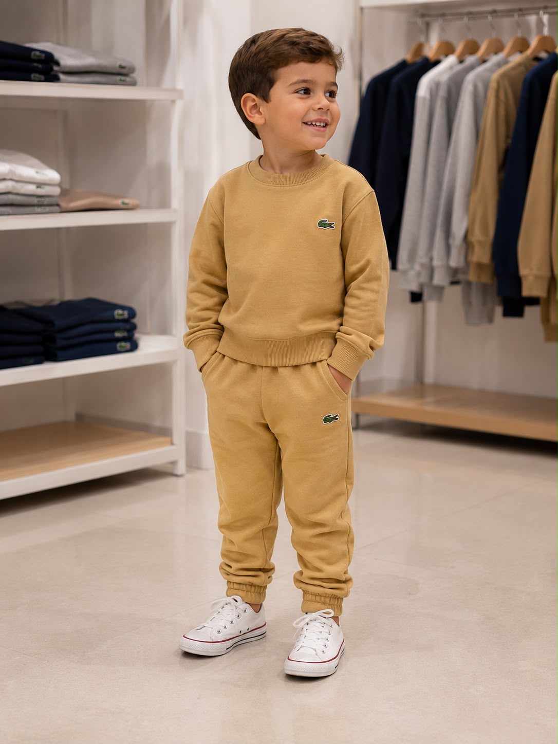 Conjunto Infantil Moletom Jacaré Flanelado