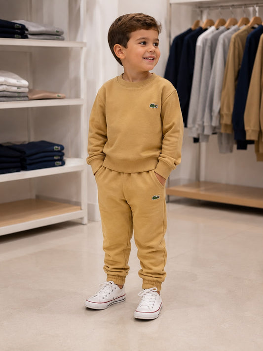 Conjunto Infantil Moletom Jacaré Flanelado