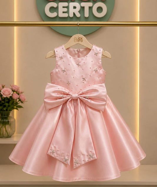 Vestido de Festa Infantil Brilhante