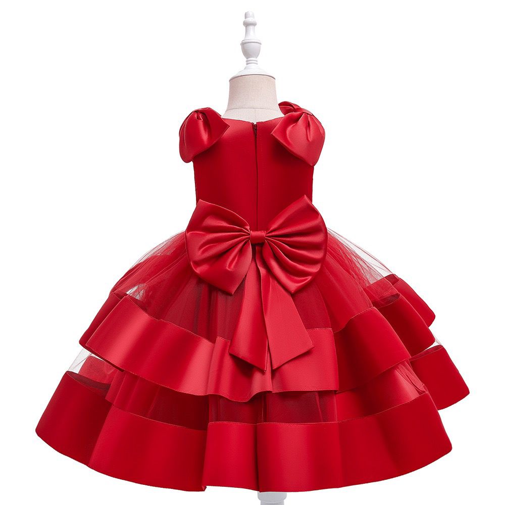 Vestido de Festa Pérolas Laço