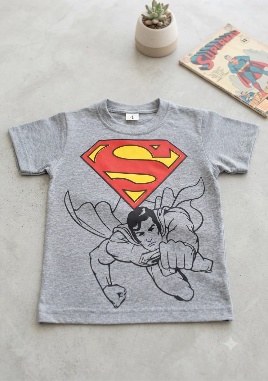 T- Shirt Infantil Masculina Heróis