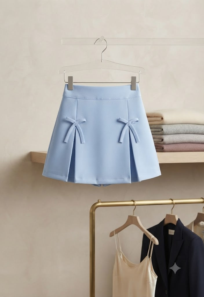 Shorts Saia Infantil Lacinho