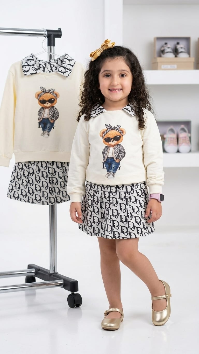 Conjunto Infantil Feminino Ursinha