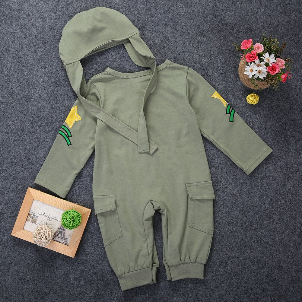 Macacão Infantil Masculino Aviador