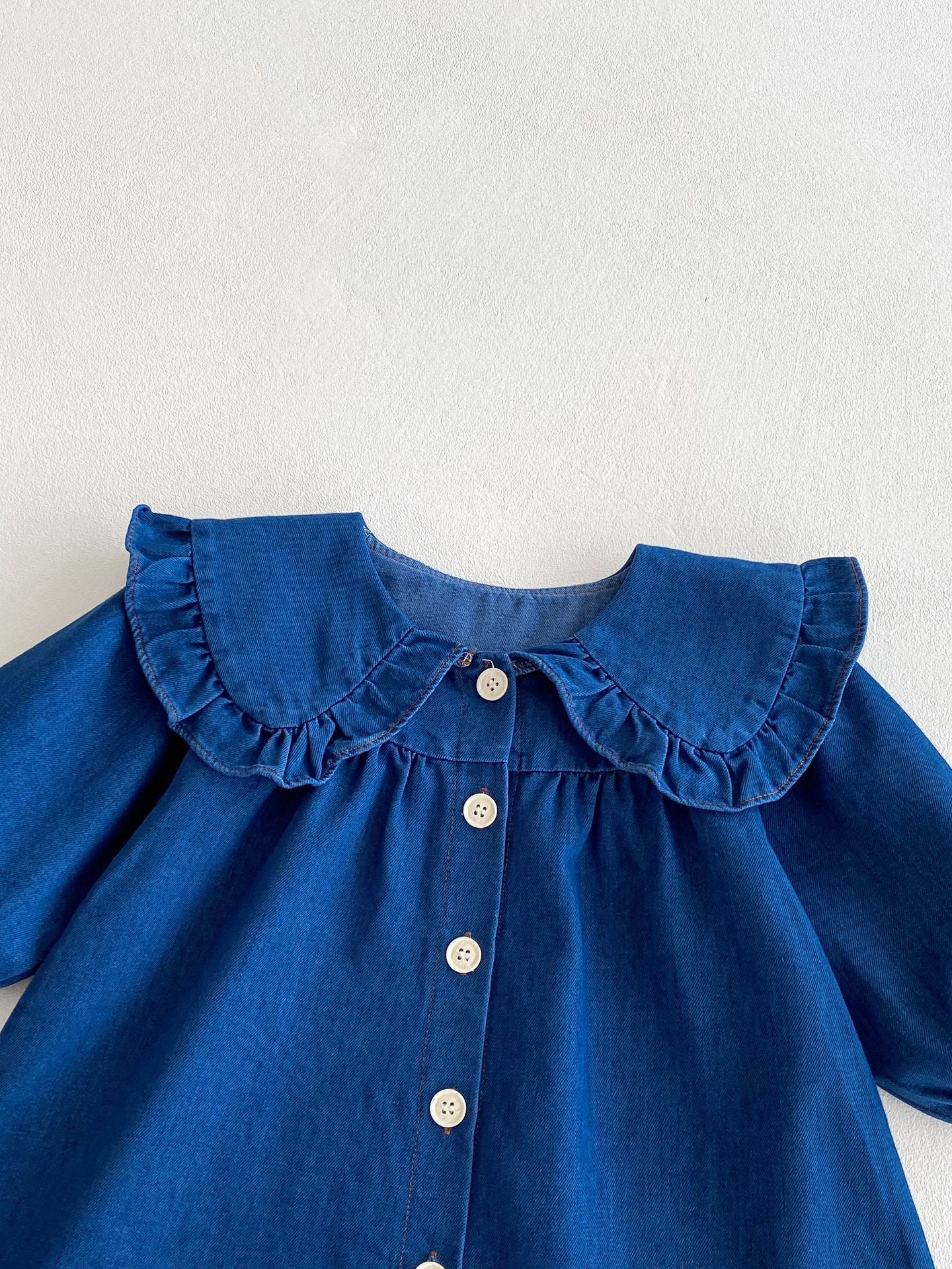 Vestido Infantil Jeans Golinha