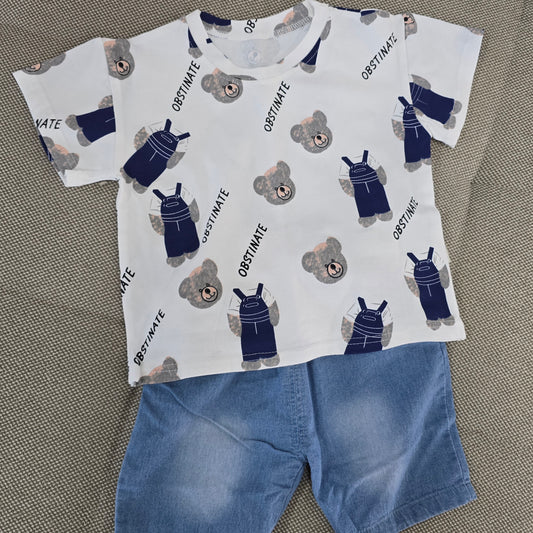 Conjunto Infantil Masculino Ursinhos